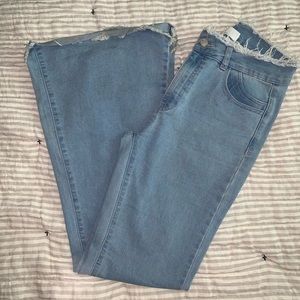 Bell bottom jeans